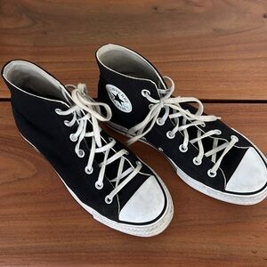 Converse Black High tops